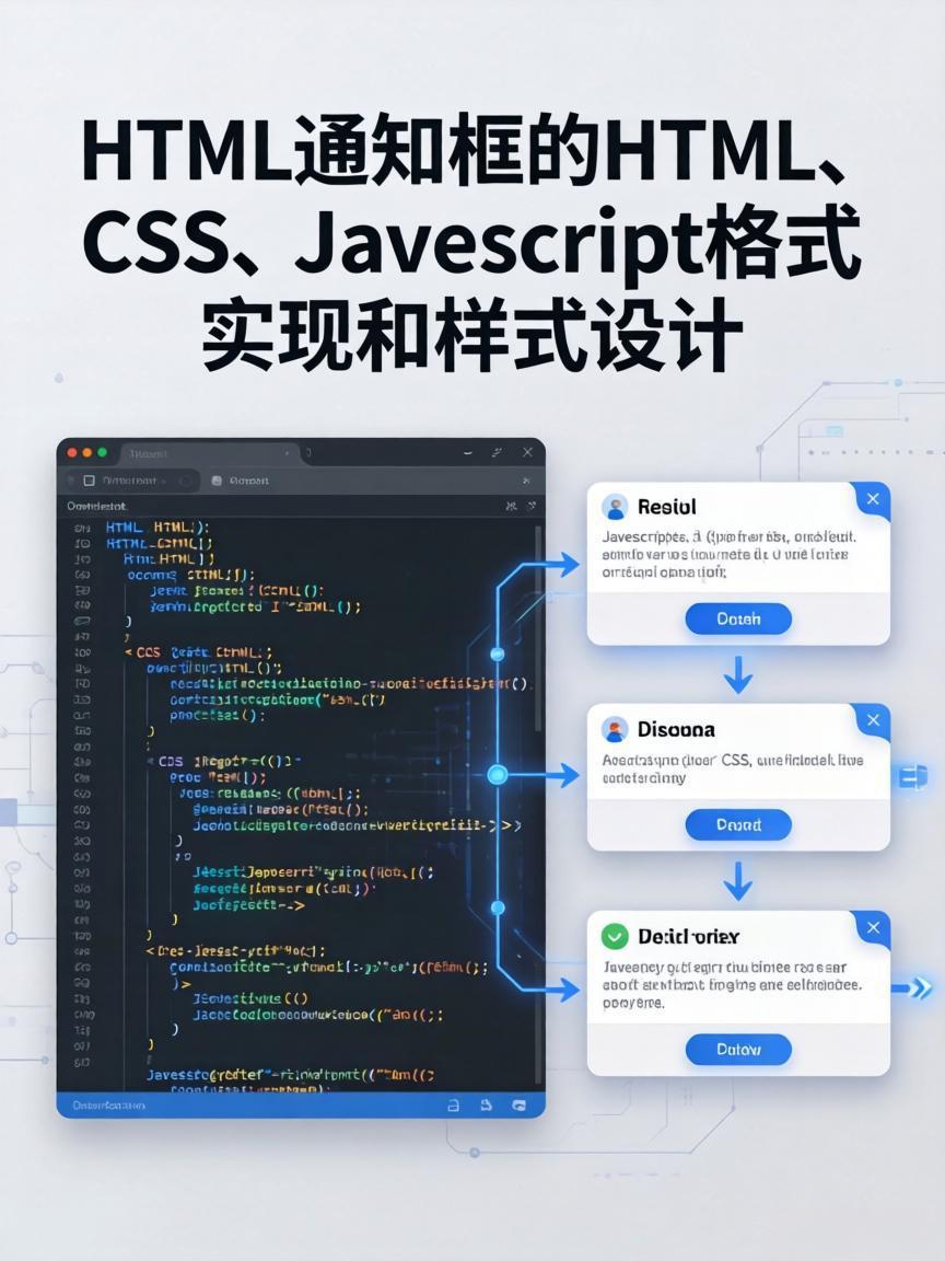 现代Web通知框设计与实现指南:HTML+CSS+JavaScript完整代码